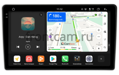 Штатная магнитола Canbox PRO-Line 2K 4254-9-1145 для Honda Pilot 2002-2005 на Android 13 (4G-SIM, 12/256, DSP, QLed)
