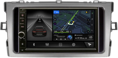 Магнитола в штатное место 2 din Canbox GTR056-RP-TYVO-190 для Toyota Verso 2009-2018 Android 10 (4/64, DSP, IPS, Carplay) С крутилкой