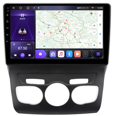 Carmedia OL-1933-RW Штатная магнитола для Citroen C4/DS4 2010+ на Android 13 c 12GB, DSP, 4G