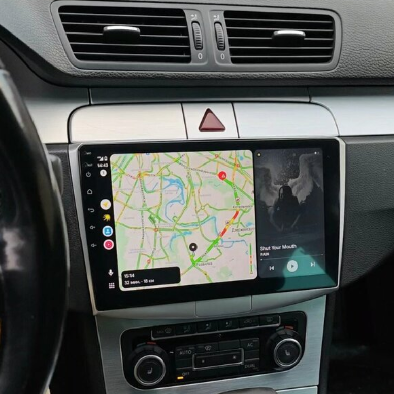 Установка штатной магнитолы Canbox на android для Volkswagen Passat B6 2005-2010, B7 2011-2015 Установка штатной магнитолы Canbox на android для Volkswagen Passat B6 2005-2010, B7 2011-2015