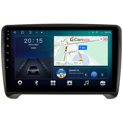 Штатная магнитола Canbox L-Line 4167-9202 для Audi TT (8J) 2006-2014 на Android 10 (4G-SIM, 3/32, TS18, DSP, QLed)