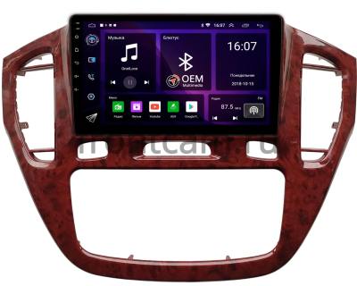 Штатная магнитола Toyota Highlander (U20), Kluger (XU20) 2000-2007 (орех) Canbox RS9-563 1.5/32 Android 10 (IPS, DSP, CarPlay)