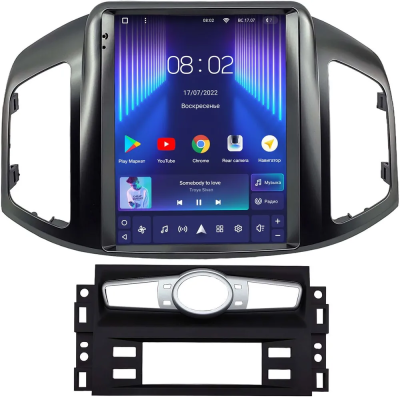 Штатное головное устройство Chevrolet Captiva 2011-2016 Teyes TPRO 2 DS (Tesla style) 9.7 дюймов 4/64 RM-1312-272 на Android 10 (4G-SIM, DSP, QLed)
