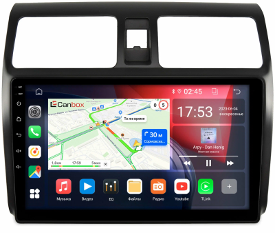 Suzuki Swift 3 2004-2011 Canbox RS10-1024 1.5/32 на Android 10 (IPS, DSP, CarPlay)