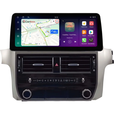 Штатная магнитола Lexus GX 460 2009-2023 (Тип А+В) 12.3 дюйма Canbox PRO-Line 4330-0088 на Android 13 (4G-SIM, 4/64, DSP, QLed) BMW Style