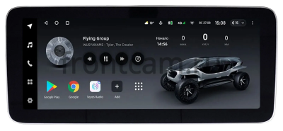 Магнитола под рамки 9", 10", 12.3" Teyes LUX ONE (Round Corner) 4/32 12.3 дюйма на Android 10 (4G-SIM, DSP, QLed) Mercedes Style