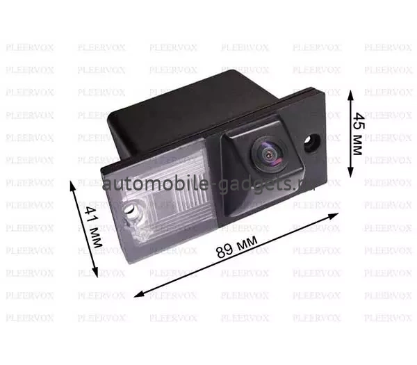 Штатная камера заднего вида Pleervox PLV-CAM-HYN04 для Hyundai H1 Starex