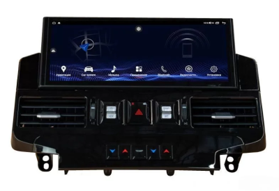 Carmedia KP-T1206-2-FW-HP-HU123LE-8256-UH Штатная магнитола для Toyota Land Cruiser 200 2008-2015 (климат на штатном экране) на Android 12 c 8GB, DSP, 4G