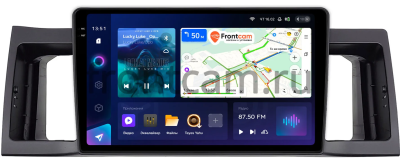 Штатное головное устройство Teyes CC3 2K 360 6/128 9.5 дюймов RM-9-044 для Geely FC (Vision) 2006-2011 на Android 10 (4G-SIM, DSP, QLed)