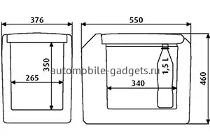 Термоэлектрический автохолодильник Dometic TropiCool TC-35FL (35л)