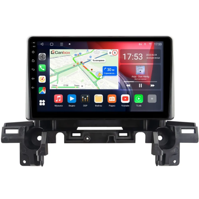 Штатная магнитола Mazda CX-5 2017-2021, CX-8 2017-2022 (левый руль) Canbox EVO 5810-9066 на Android 14 (4G-SIM, 4/64, DSP, QLed, AI, 360)