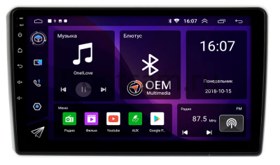 Штатная магнитола Canbox RS10-1207 для Mitsubishi Outlander 2002-2009 (левый руль) на Android 10 (IPS, DSP, CarPlay)