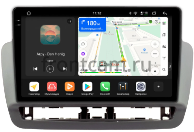 Штатная магнитола Seat Ibiza 4 2012-2015 (серая) Canbox PRO-Line 2K 4254-9-0017 на Android 13 (4G-SIM, 12/256, DSP, QLed)