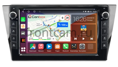 Штатная магнитола Volkswagen Bora 3 2016-2022 Canbox H-Line 7828-10-2590 на Android 10 (4G-SIM, 6/128, DSP, QLed) С крутилками
