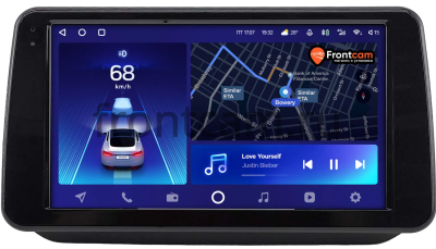 Штатное головное устройство Teyes CC2 PLUS 4/64 9 дюймов RM-9-3025 для Peugeot Bipper 2008-2018 на Android 10 (4G-SIM, DSP, QLed)