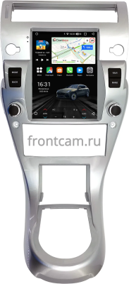Штатное головное устройство Citroen C4 2004-2011 (глянцевая, серебренная) Canbox (Tesla style) 9.7 дюймов 2/32 GT096-1312-193 на Android 10 (QLed, DSP, CarPlay)