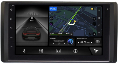 Магнитола в штатное место 2 din УАЗ Патриот (UAZ Patriot), Профи 2012-2024 (черная) Canbox Logic-i3 5731-RP-UZPTB-77 на Android 11 (4G-SIM, 6/128, DSP, QLed, 360)