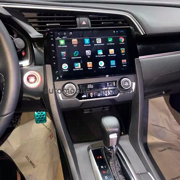 Parafar PF977FHD штатная магнитола для Honda Civic 2016+ на Android 13 с 2GB, DSP, 4G