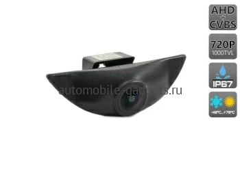 Штатная камера переднего вида AVS324CPR (114 AHD/CVBS) с переключателем HD и AHD для автомобилей NISSAN