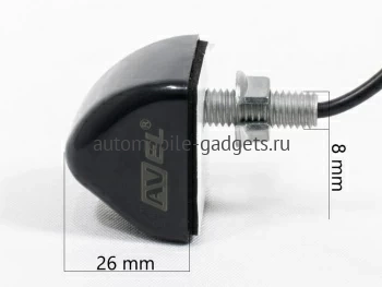 Универсальная камера переднего/ заднего вида с переключателем AHD/CVBS AVS330CPR980V для установки на вертикальную плоскость