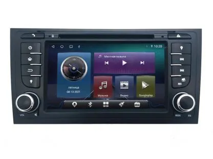 Carmedia MKD-7091-S10 штатная магнитола для Audi A6 1998-2004 C5, Allroad 1998-2006 C5 на Android 12 с 4Gb, DSP, 4G