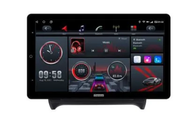 Carmedia OL-9101-03-RD (вертикально-поворотный экран) магнитола для Audi TT, TTS (8J) 2006-2014 на Android 10 с 4GB, DSP, 4G