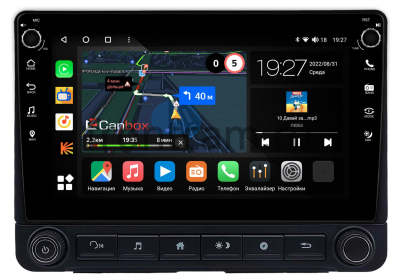 Штатная магнитола Honda HR-V 2, Vezel, XR-V 2014-2021 Canbox M-Line 7801-9-2141 на Android 10 (4G-SIM, 2/32, DSP, IPS) С крутилками