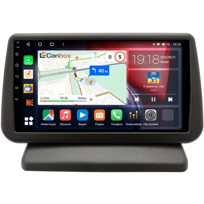 Штатная магнитола Canbox H-Line 4196-9-1416 для Nissan Note 2005-2013 (вместо бардачка) на Android 10 (4G-SIM, 6/128, DSP, QLed)