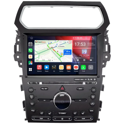 Штатная магнитола Ford Explorer 5 2010-2019 (Тип A) Canbox GT10-1363 2/32 на Android 10 (IPS, DSP, CarPlay)