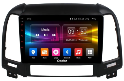 Carmedia OL-9717-PH-9009-12256-TS20 магнитола для Hyundai Santa Fe (2006-2012) на Android 13 c 12GB, DSP, 4G