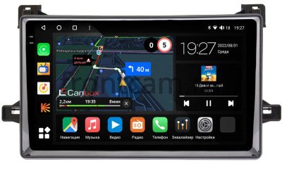 Штатная магнитола Canbox M-Line 2K 4179-9-651 для Toyota Prius 4 (XW50) 2015-2019 (черный глянец) на Android 10 (4G-SIM, 4/64, DSP, QLed)