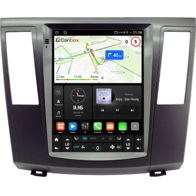 Штатное головное устройство Haima 7 2013-2016 Canbox M-Line (Tesla style) 9.7 дюймов 4/64 5622-1312-245 на Android 10 (4G-SIM, DSP, QLed)