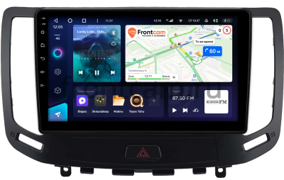 Штатное головное устройство Teyes CC3 6/128 9 дюймов RM-9-2148 для Infiniti G25, G37, G35 2006-2013 (для авто без кнопок TEL и APPS, Тип A, can BSJ) на Android 10 (4G-SIM, DSP, QLed)