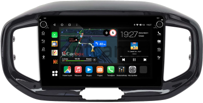 Kia KX1 2018-2024 (глянцевая) Canbox M-Line 7805-10-1460 на Android 10 (4G-SIM, 2/32, DSP, QLed) С крутилками
