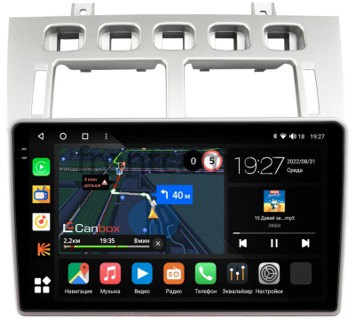 Штатная магнитола Chery Fora (А21) 2006-2011 Canbox M-Line 2K 4179-9-1684 на Android 10 (4G-SIM, 4/64, DSP, QLed)