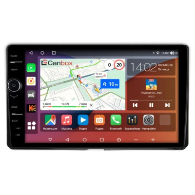 Штатная магнитола Toyota Sienna 3 2014-2020 Canbox H-Line 7842-9-1428 Android 10 (4G-SIM, 4/32, DSP, QLed)