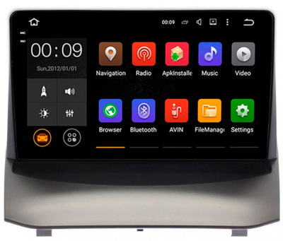 Roximo 2K RX-1704 штатная магнитола для Ford Fiesta MK6 2008-2019 на Android 13 с 8GB, DSP, 4G