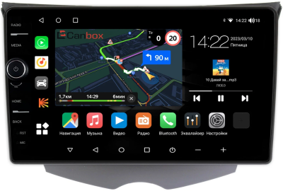 Штатная магнитола Canbox M-Line 7840-9-319 для Hyundai Veloster 2011-2017 на Android 10 (4G-SIM, 2/32, DSP, QLed)