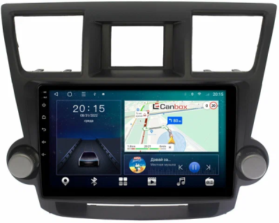 Toyota Highlander (U40) 2007-2013 (тип 2) Canbox L-Line 4168-1087 на Android 10 (4G-SIM, 3/32, TS18, DSP, QLed)