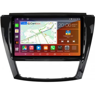 Штатная магнитола JAC S5 2013-2021 (глянец) Canbox H-Line 2K 4182-9-1149 на Android 10 (4G-SIM, 4/64, DSP, QLed)