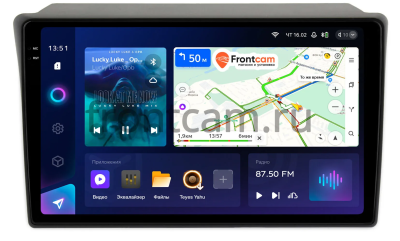 Штатное головное устройство Toyota Hilux Surf 1995-2002 Teyes CC3 2K 360 6/128 10.36 дюймов RM-1084 на Android 10 (4G-SIM, DSP, QLed)