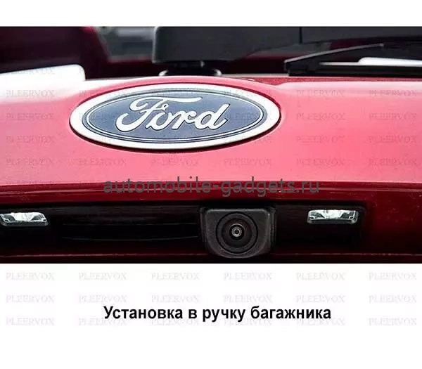 Штатная камера заднего вида Pleervox PLV-CAM-F13 для Ford Focus 3 ( Форд Фокус III ) рестайлинг