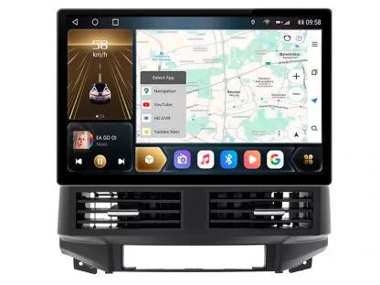 Штатная магнитола Hyundai Santa Fe 2 (2005-2012) 13,3 дюйма Carmedia MKD-XD006-1031-Q на Android 12 (4G-SIM, 6/128, DSP, QLed)