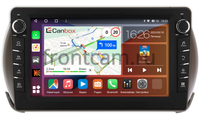 Штатная магнитола Mazda Carol 6 2009-2014 Canbox H-Line 7834-9281 на Android 10 (4G-SIM, 6/128, DSP, IPS) С крутилками