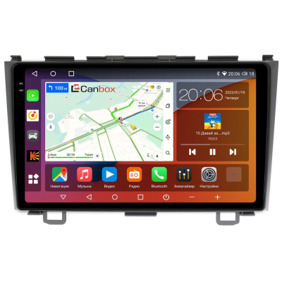 Штатная магнитола Honda CR-V 3 2006-2012 Canbox EVO 2K 5815-9008 на Android 14 (4G-SIM, 6/128, DSP, QLed, AI, 360)