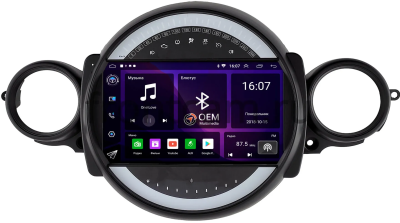 Штатная магнитола Mini Cooper Cabrio 2, Clubman, Coupe, Hatch, Roadster 2007-2015 Canbox RS9-9131 1.5/32 Android 10 (IPS, DSP, CarPlay)