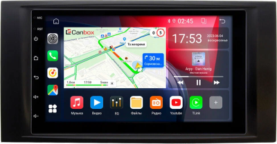 Магнитола в штатное место 2 din Volkswagen Touareg 2002-2010, Multivan T5 2003-2015 Canbox 4/64 на Android 10 (GTR7-RP-VWTGC-135) (IPS, DSP, CarPlay)