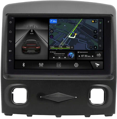 Магнитола в штатное место Ford Escape 2007-2012 рестайлинг (черная) Canbox M-Line 9863-RP-11-277-224 на Android 10 (4G-SIM, 2/32, DSP)
