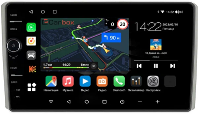 Штатная магнитола Canbox M-Line 7850-10-1444 для Honda Element 2002-2008 на Android 10 (4G-SIM, 2/32, DSP, QLed)