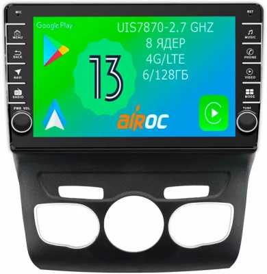 Штатная магнитола Airoc AB-2906 для Citroen C4 (2010-2016)